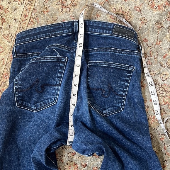 AG Adriano Goldschmied The Legging Ankle Blue Jeans Super Skinny Denim Size 26 R - Picture 8 of 9